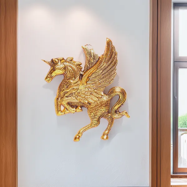 Gold_Metal_Premium_&_Elegant_Flying_Horse_Wall_Hanging