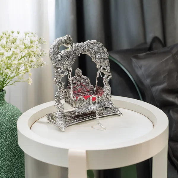 Silver_Metal_Premium_&_Elegant_Laddu_Gopal_Jhula
