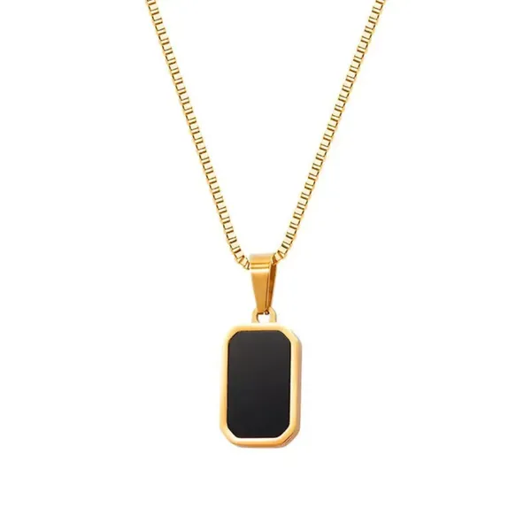 Black_Stone_Tag_Pendant_Necklace