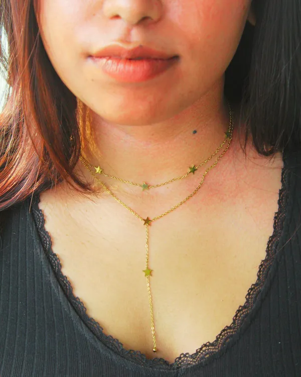 Constellation_Double_Layered_Lariat_Necklace