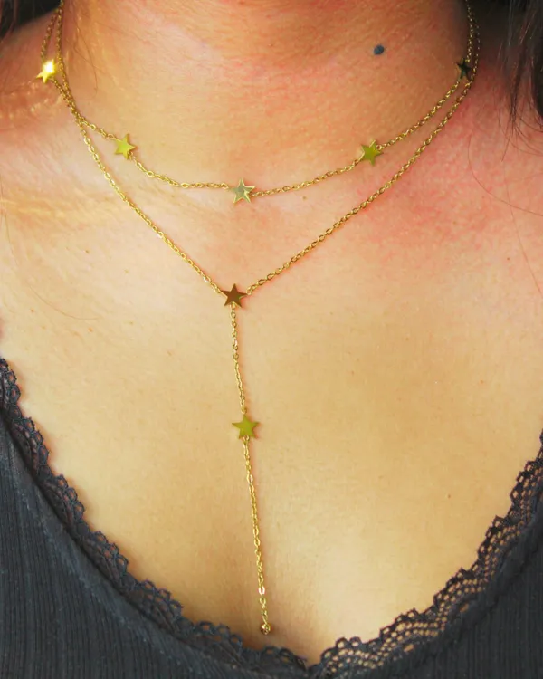 Constellation_Double_Layered_Lariat_Necklace