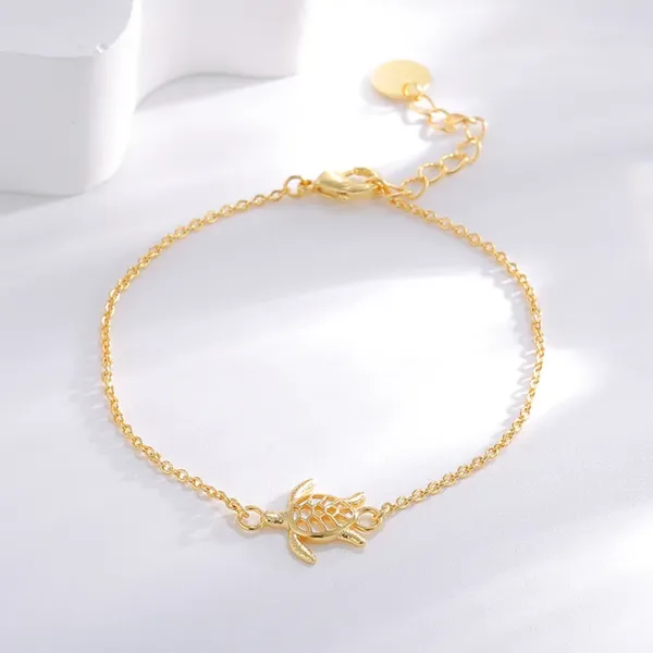 Golden_Turtle_Charm_Bracelet