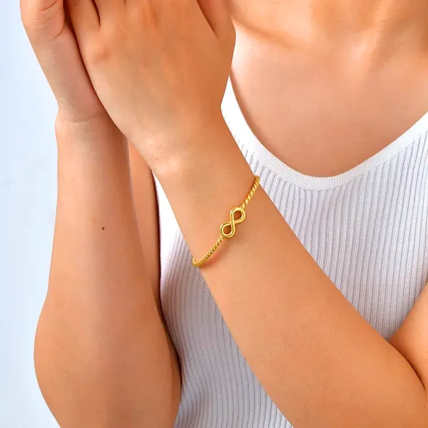 Infinity_Rope_Design_Cuff_Bangle