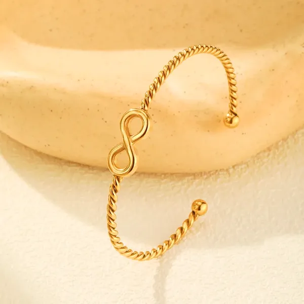 Infinity_Rope_Design_Cuff_Bangle