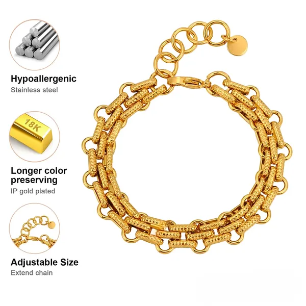Intertwined_Triple_Layer_Chain_Link_Bracelet