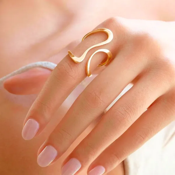 Swirl_Shaped_Open_Ring