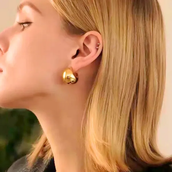 Teardrop_Dome_Stud_Earrings