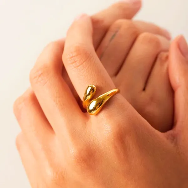 Minimalist_Water_Drop_Open_Ring