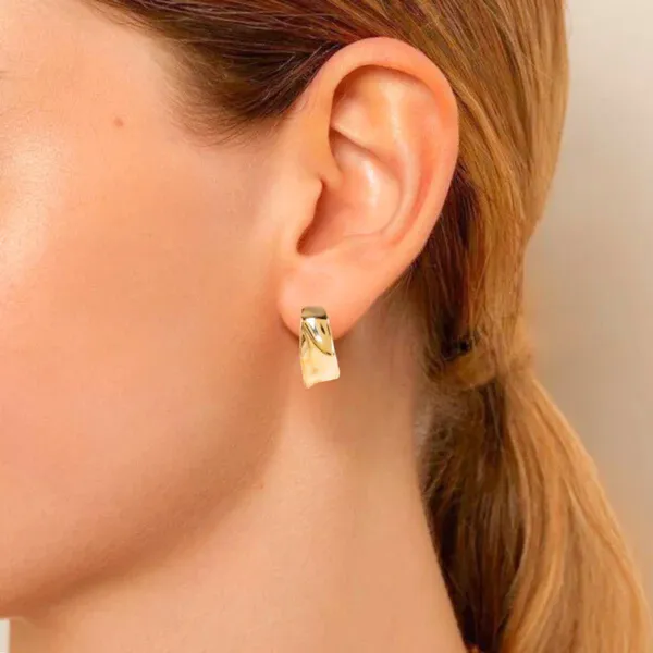 Moon_Crater_C_Hoop_Earrings