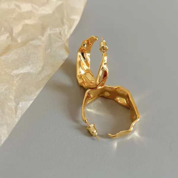 Moon_Crater_C_Hoop_Earrings