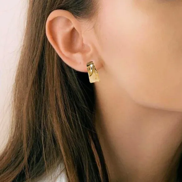 Moon_Crater_C_Hoop_Earrings