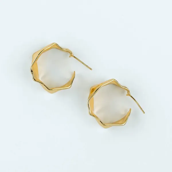 Moon_Crater_C_Hoop_Earrings