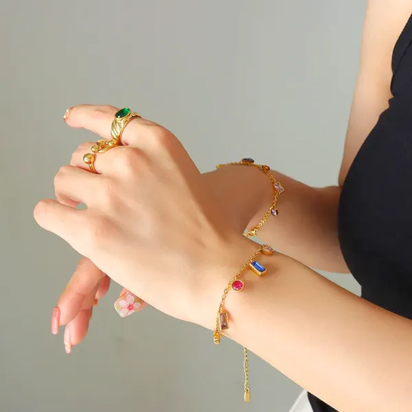Multi-Colour_Stone_Charms_Bracelet