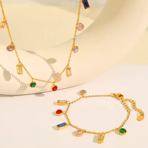 Multi-Colour_Stone_Charms_Bracelet