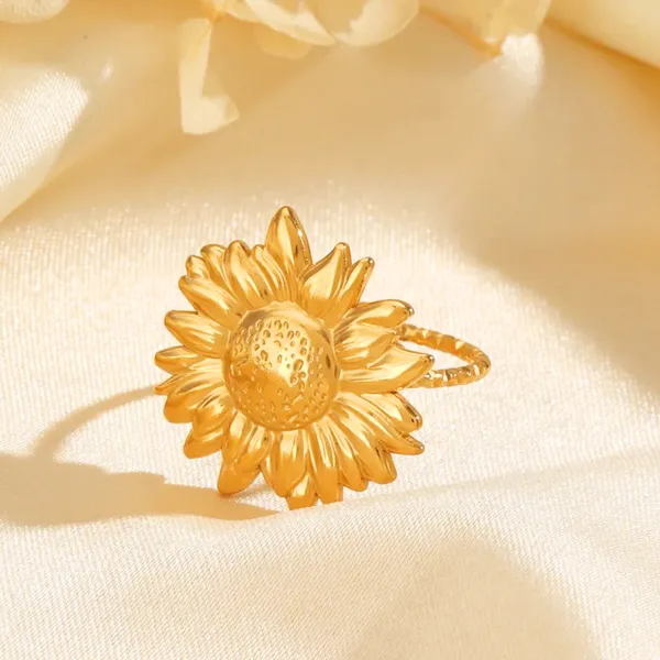Golden_Sunflower_Open_Ring