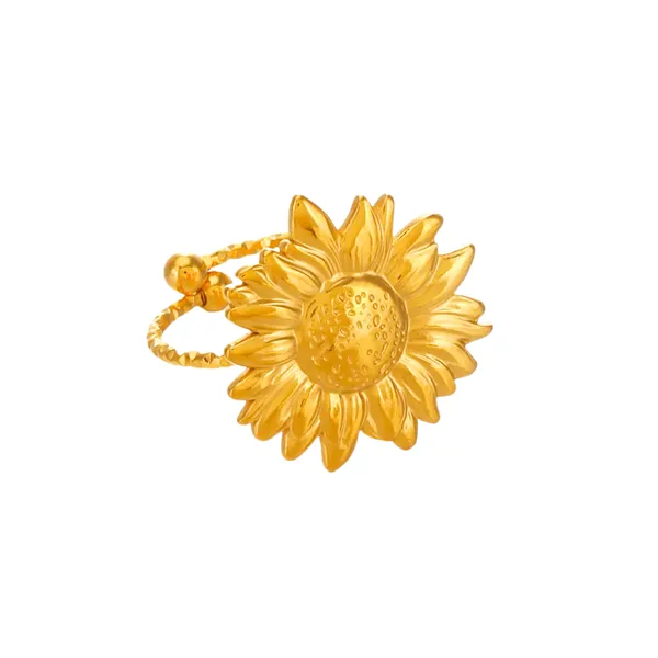 Golden_Sunflower_Open_Ring