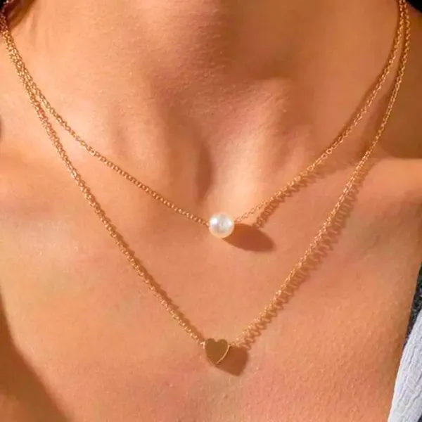 Pearl_&_Heart_Double_Layered_Necklace
