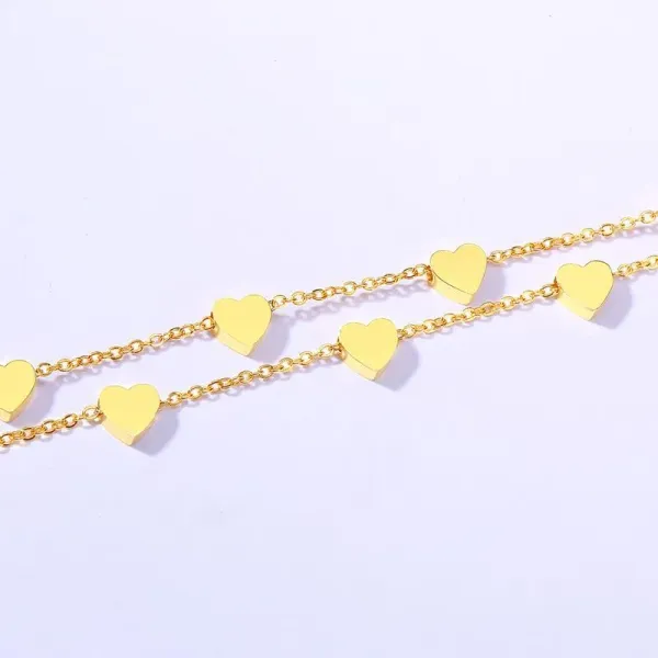 Multi_Hearts_Double_Layered_Bracelet