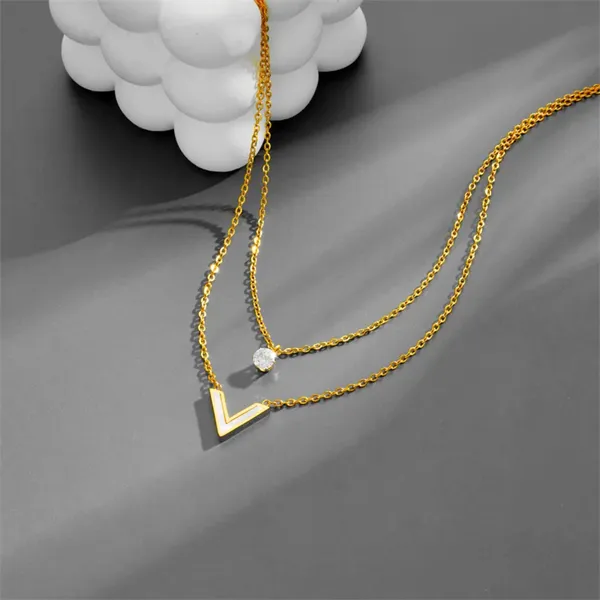 Double_Layered_V_Initial_Necklace