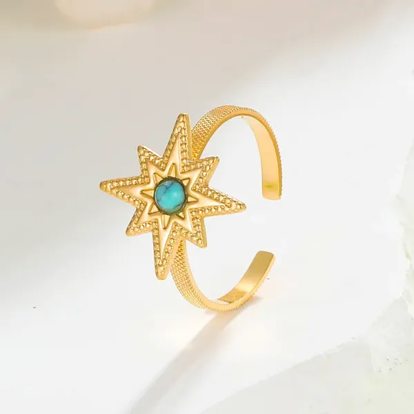 Turquoise_Star_Open_Ring