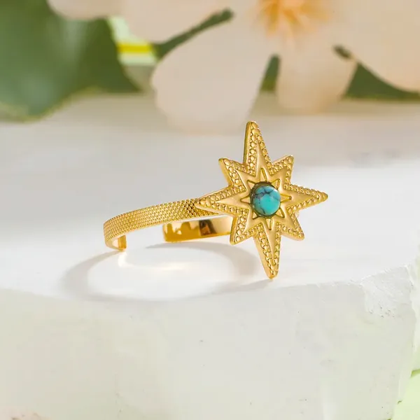 Turquoise_Star_Open_Ring