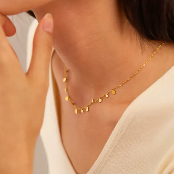 Water_Droplet_Charms_Necklace