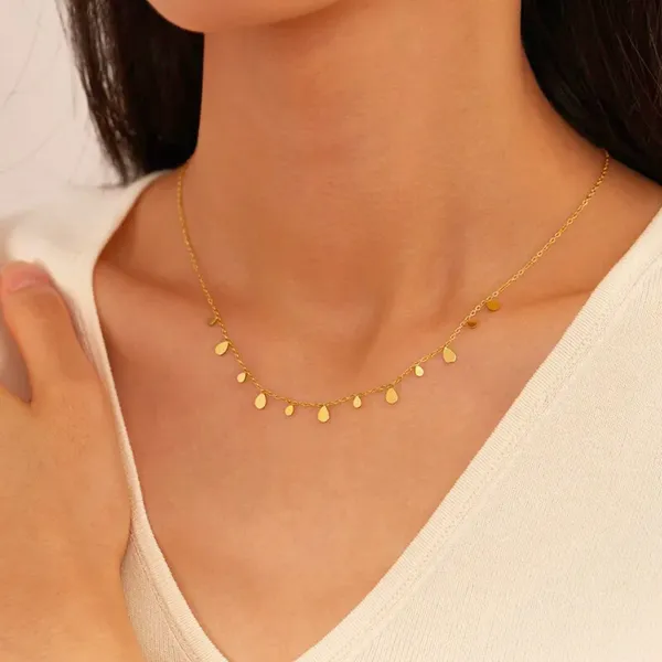 Water_Droplet_Charms_Necklace