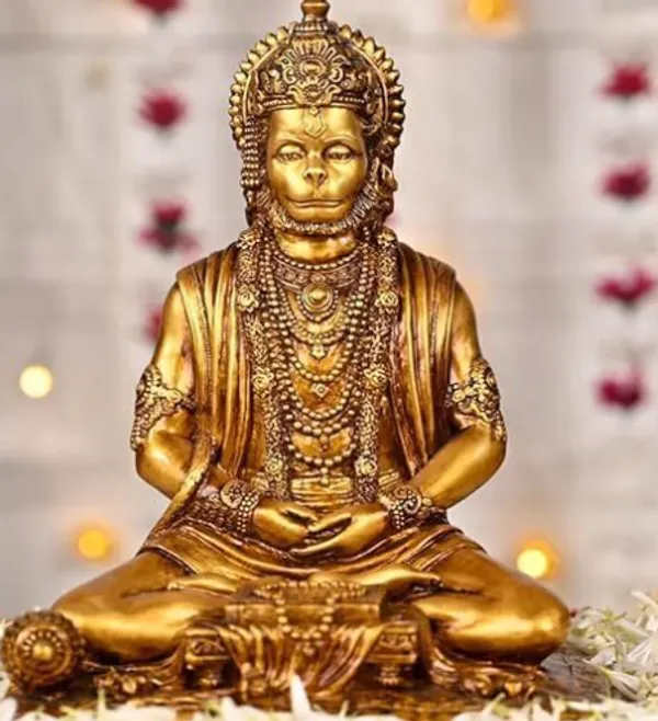Gold_Polyresin_Premium_&_Elegant_Hanuman_Statue
