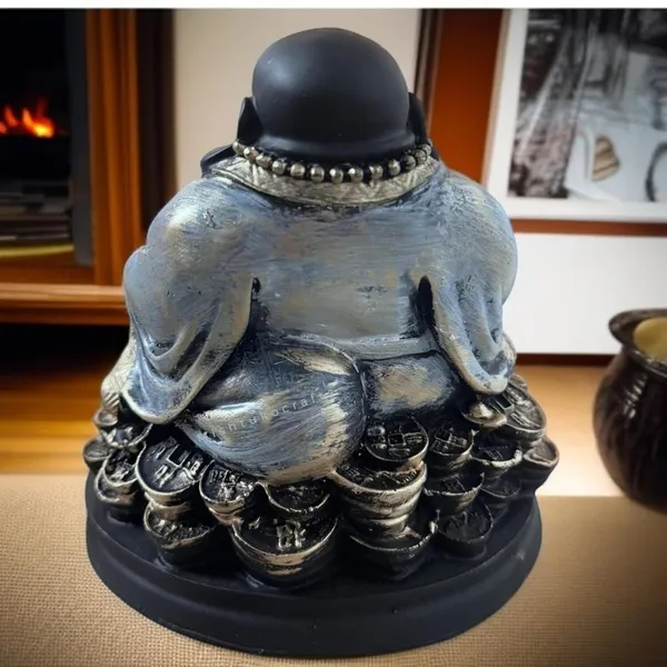 Black_,_Orange_,_Gold_,_Silver_&_Red_Resin_Premium_&_Elegant_Laughing_Buddha_Statue