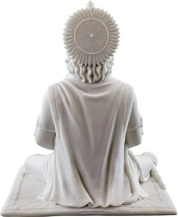 White_Marble_Premium_&_Elegant_Hanuman_Statue