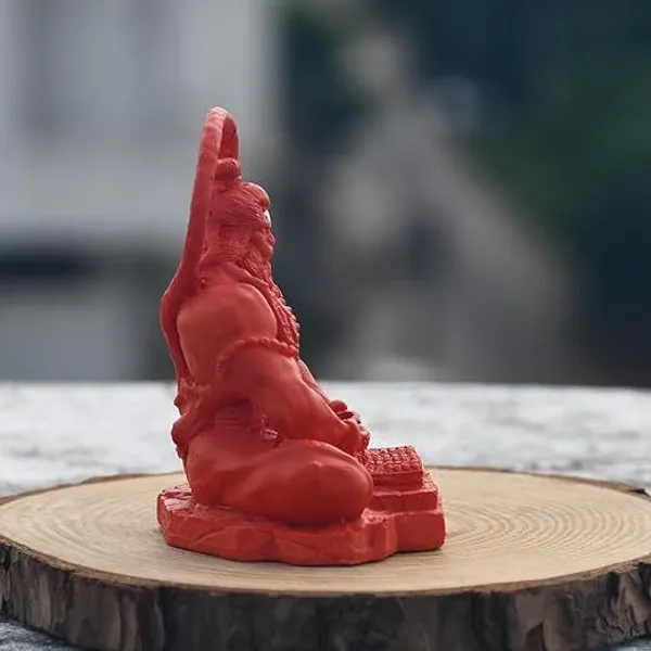 Orange_Resin_Premium_&_Elegant_Hanuman_Statue