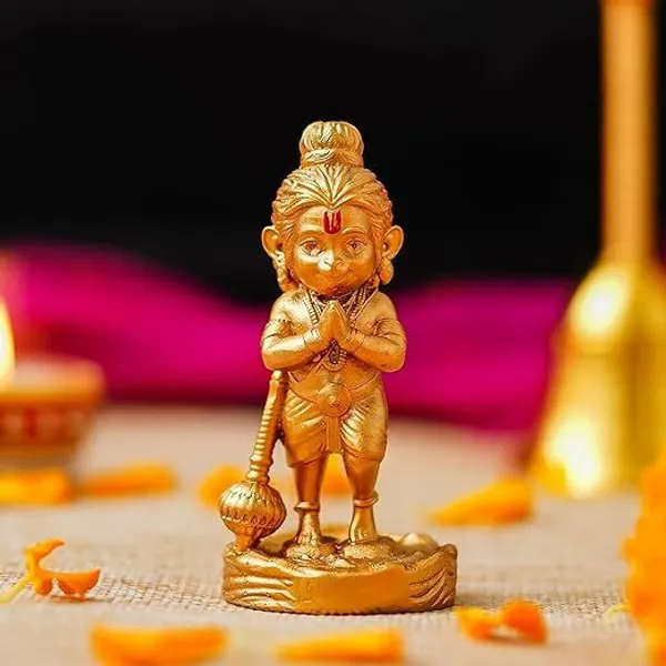 Gold_Resin_Premium_&_Elegant_Hanuman_Statue