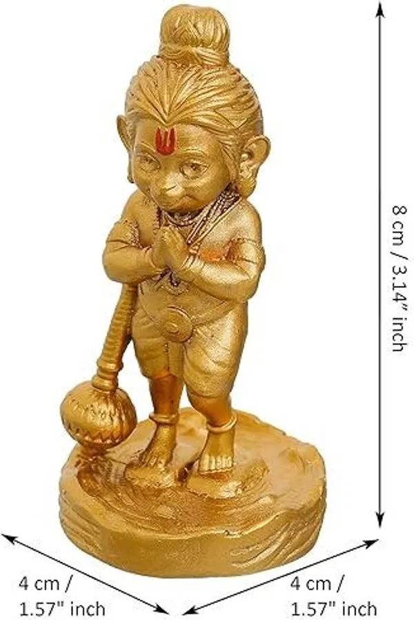 Gold_Resin_Premium_&_Elegant_Hanuman_Statue