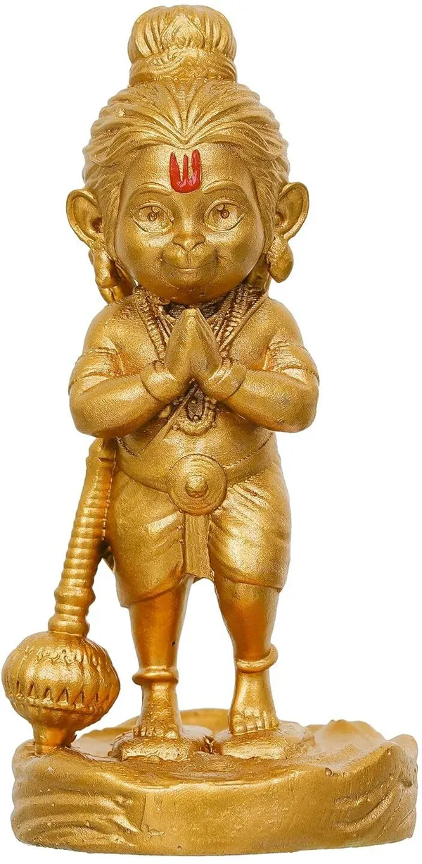 Gold_Resin_Premium_&_Elegant_Hanuman_Statue