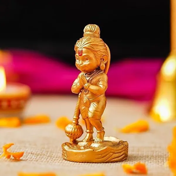 Gold_Resin_Premium_&_Elegant_Hanuman_Statue