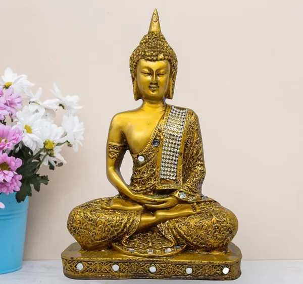 Gold_Resin_Premium_&_Elegant_Buddha_Statue