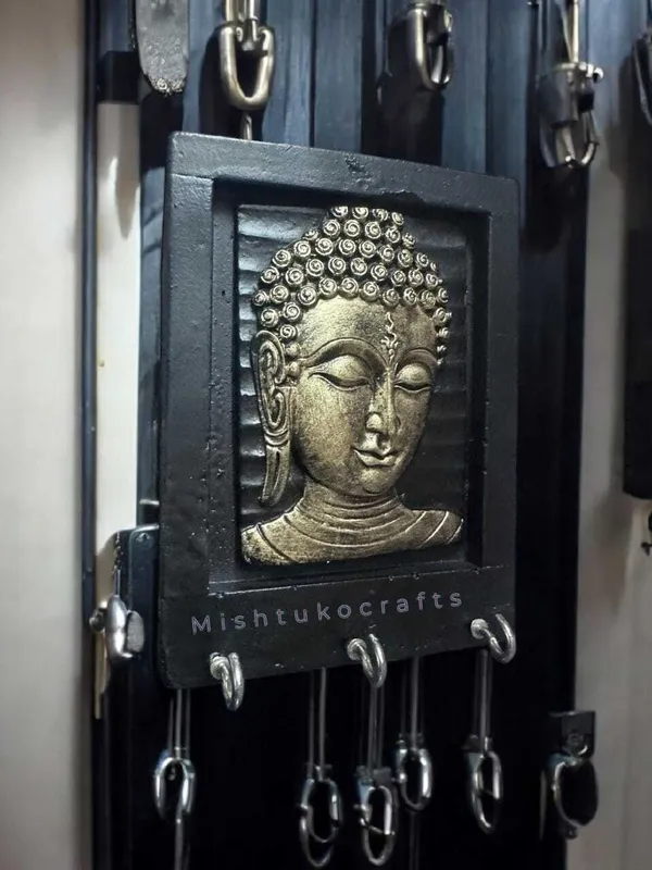 Gold_&_Black_Polyresin_Premium_&_Elegant_Key_Holder