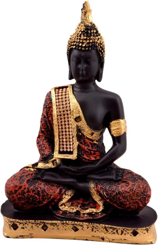 Red_Resin_Premium_&_Elegant_Buddha_Statue
