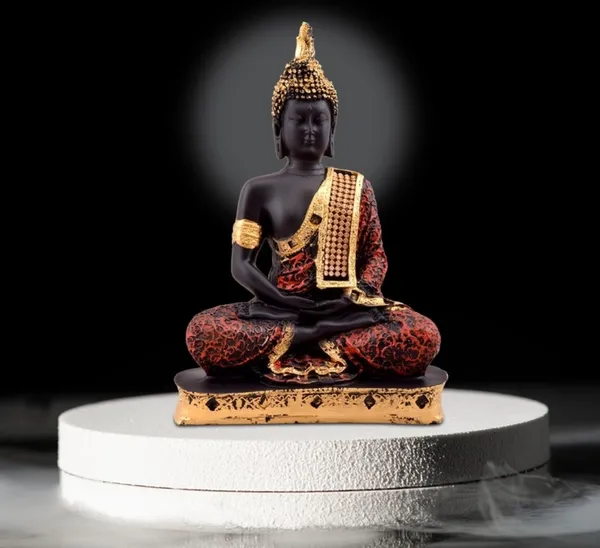 Red_Resin_Premium_&_Elegant_Buddha_Statue