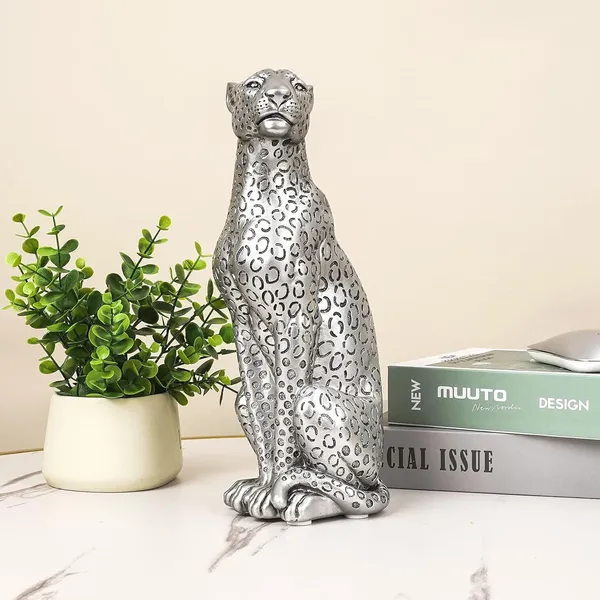 Silver_Resin_Premium_&_Elegant_Handicraft_&_Artifact_Showpiece