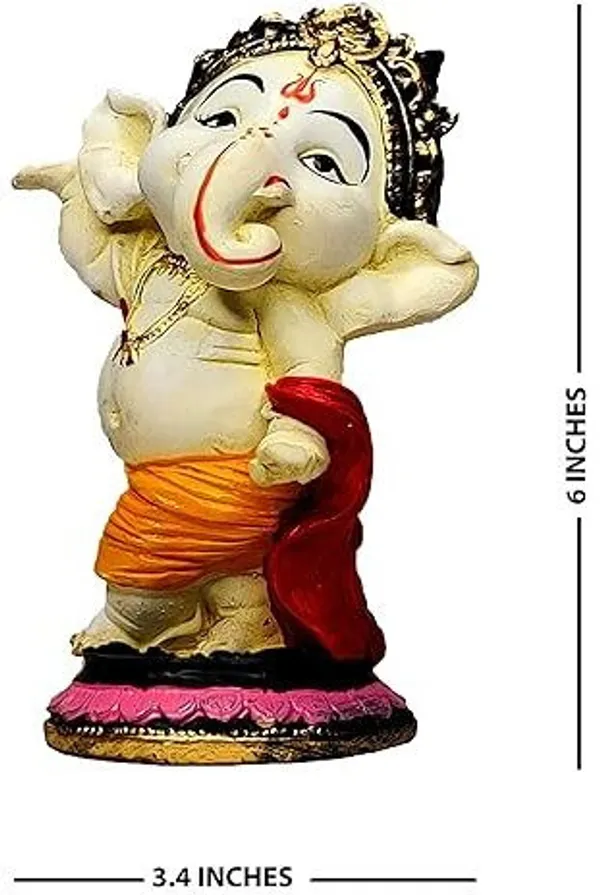 White_Resin_Premium_&_Elegant_Ganesha_Statue