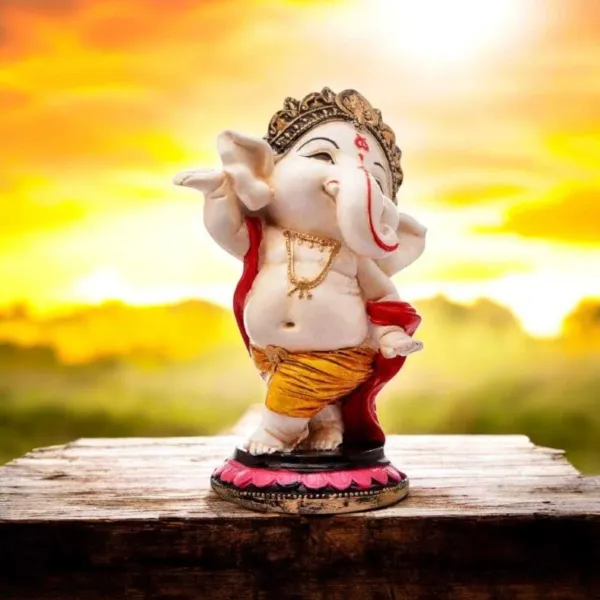 White_Resin_Premium_&_Elegant_Ganesha_Statue