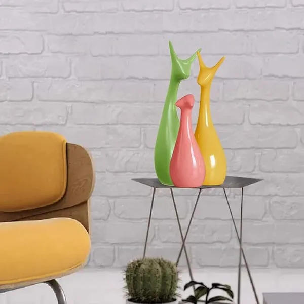 Yellow_&_Pink_&_Light_Green_Resin_Premium_&_Elegant_Handicraft_&_Artifact_Showpiece_(Pack_Of_3)