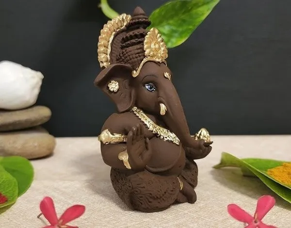 Brown_Resin_Premium_&_Elegant_Ganesha_Statue