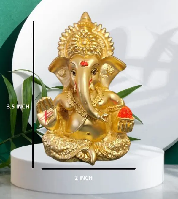 Gold_Resin_Premium_&_Elegant_Ganesha_Statue