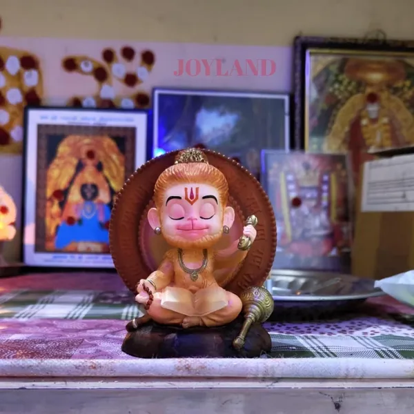 Orange_Resin_Premium_&_Elegant_Hanuman_Statue