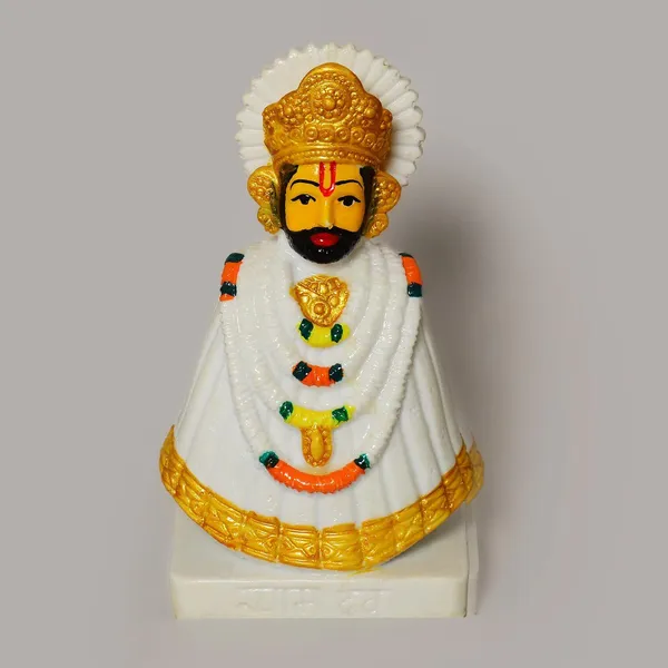 White_&_Gold_Resin_Premium_&_Elegant_Religious_Idol_&_Statue