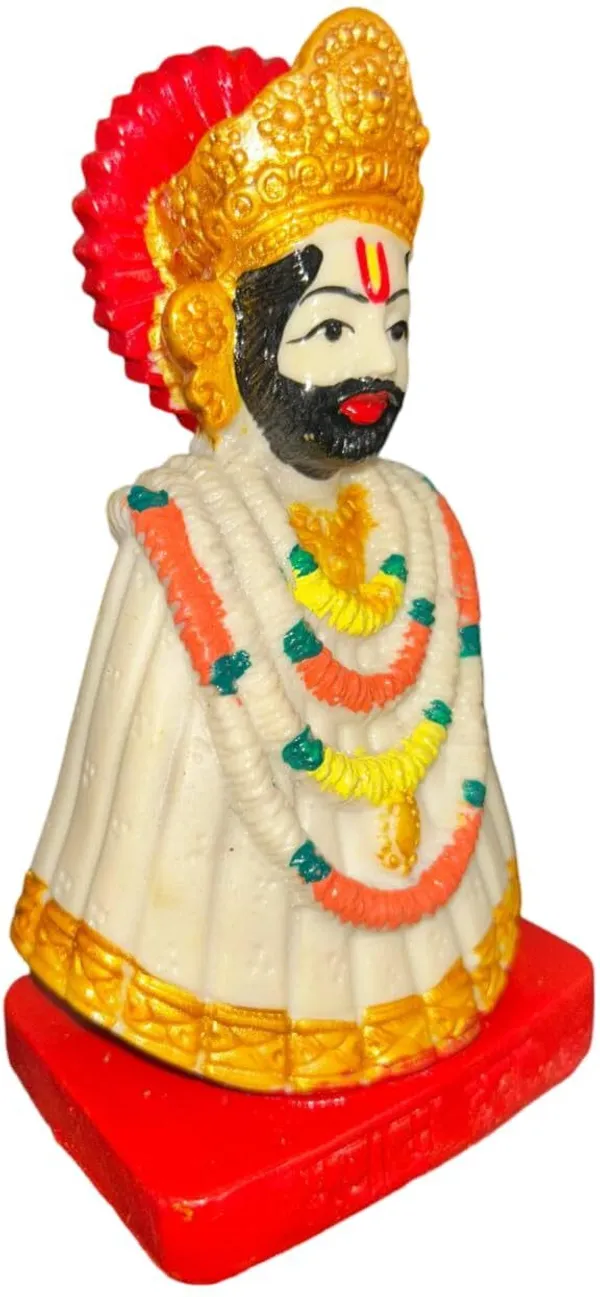 White_&_Red_Resin_Premium_&_Elegant_Religious_Idol_&_Statue