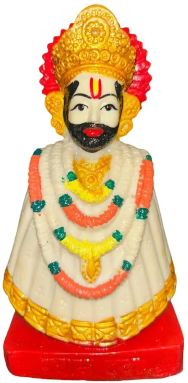 White_&_Red_Resin_Premium_&_Elegant_Religious_Idol_&_Statue