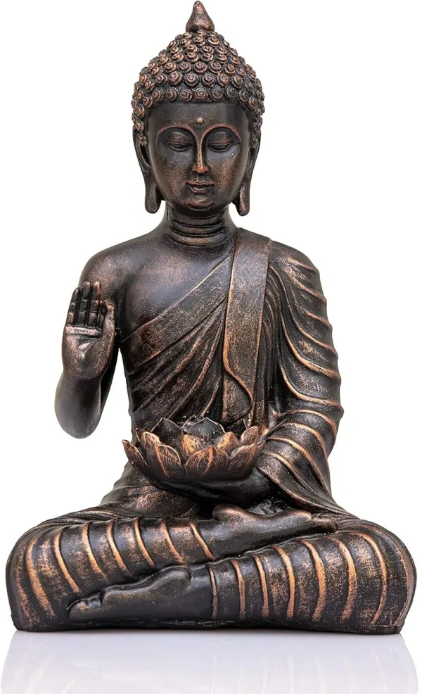 Black_&_Copper_Resin_Premium_&_Elegant_Buddha_Statue